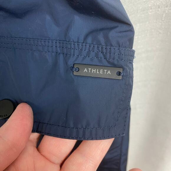 Athleta Navy Blue City Slicker Vest Jacket Sz.M - Picture 9 of 15